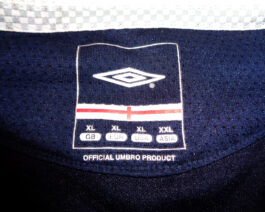 2001-2003 ENGLAND Training Vest Football Shirt XL Extra Large Black Umbro