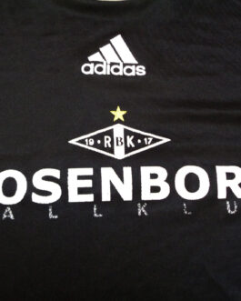 2004/05 ROSENBORG TRONDHEIM Training Football Shirt S Small Black Adidas