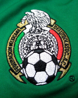 2007/08 MEXICO Home Football Shirt M Medium Green Adidas