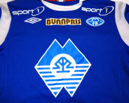 2011/12 MOLDE FK Home Football Shirt S Small Blue Umbro Norway #16