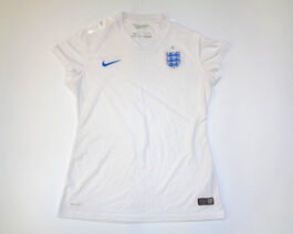 2014/16 ENGLAND Home Football Shirt M Medium White Nike Women