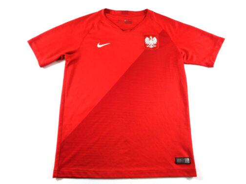 2018/19 POLAND Away Football Shirt XLB Extra Large Boys Red Nike