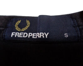 FRED PERRY T-Shirt Casual Classic Grey Size S Small