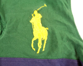 RALPH LAUREN Polo Shirt Casual Classic Green Size M Medium BIG PONY