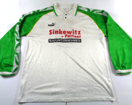 FSV DORFCHEMNITZ Vintage 90s Home L/S Football Shirt Extra Large White Puma #10