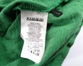 NAPAPIJRI Polo Shirt Casual Vintage Classic Green L Large