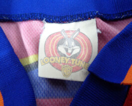 1998 FC BARCELONA Corner Rare Vintage Jersey Shirt Looney Tunes Tweety M Medium