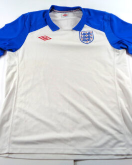 2011/13 ENGLAND Training Football Shirt L Large White Umbro
