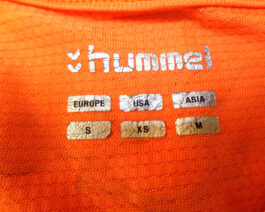 IFK KRISTANSTAD Handball Shirt Jersey Size S Small Orange Hummel Sweden #8