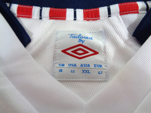 2012/13 NORWAY Away Women Football Shirt Jersey L Large White Umbro - Image 4