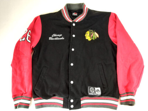 CHICAGO BLACKHAWKS Majestic Hockey NHL Blouse Sweatshirt L Large