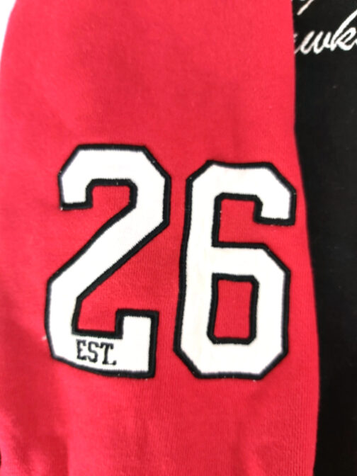 CHICAGO BLACKHAWKS Majestic Hockey NHL Blouse Sweatshirt L Large - Image 4