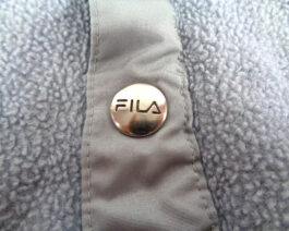 FILA Vintage 90s Quarter Button Fleece Jacket Ski Team Polartec XL Extra Large