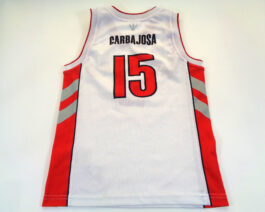 TORONTO RAPTORS NBA Basketball Jersey Shirt #15 Jorge GARBAJOSA Champion Small Kids 7/8 Years
