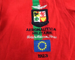 AERONAUTICA MILITARE Polo Shirt Casual Classic Red XL Extra Large