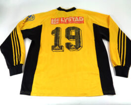 SANDEFJORD BK Football Home L/S Shirt XL Extra Large Yellow Adidas #19