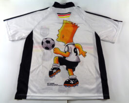 1998 GERMANY Fan The Simpsons Football Shirt L Large
