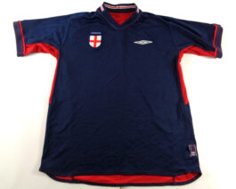 2002/04 ENGLAND Away/Third Football Shirt L Large Umbro