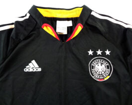 2004/05 GERMANY Away Football Shirt L Large Black Adidas