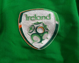 2006/08 IRELAND Training Track Top Football Shirt L Large Umbro