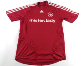 2007/08 FC NURNBERG Football Home Shirt M Medium Red Adidas