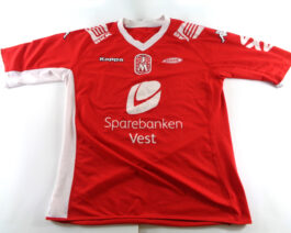 2010/11 SK BRANN BERGEN Home Football Shirt XXXL 3XL Red Kappa