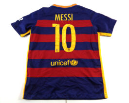 2015/16 BARCELONA FCB Football Home Shirt LB Large Boys Nike #10 Lionel MESSI