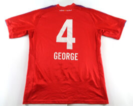2016/17 HELSINGBORGS IF HIF Football Home Shirt L Large Red Puma #4 George