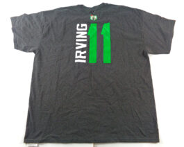 BOSTON CELTICS NBA Basketball T-Shirt Majestic XXL 2XL #11 Kyrie Irving