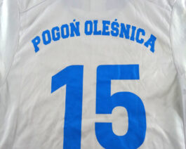 POGOŃ OLEŚNICA Football Away Shirt M Medium Puma #15 Poland