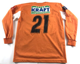 1999/00 MOLDE FK Training Football Sweatshirt XL Extra Large Orange Diadora #21