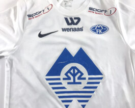 2018 MOLDE FK Away Football Shirt S Small White Nike Norway #23