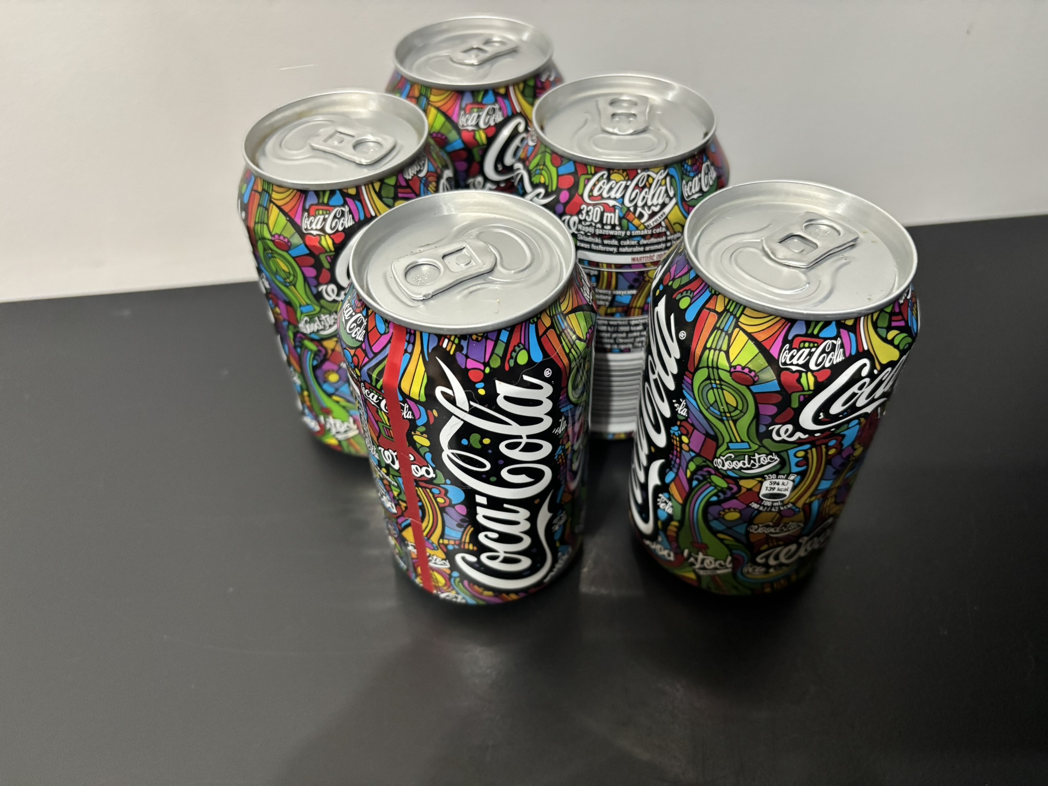 Coca-Cola Woodstock Festival Poland 2016 Collectible Can 330ml - Image 5