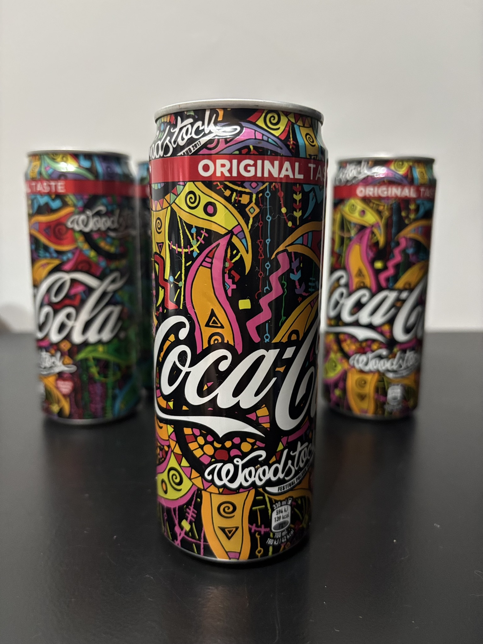 Coca-Cola Woodstock Festival Poland 2017 Collectible Can 330ml - Image 5